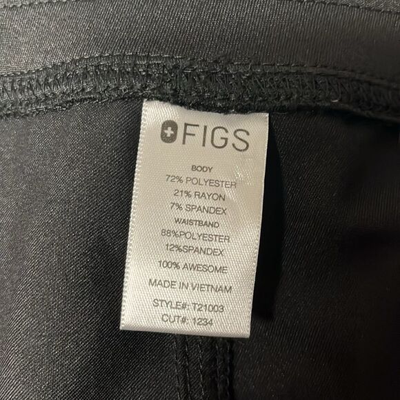 FIGS Technical Collection Womens Livingston Scrub Pant XXL Black Uniform Work - Picture 10 of 12